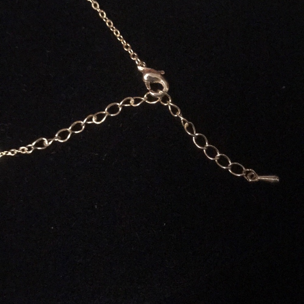 Gold plated heart necklace - Picture 3 of 4